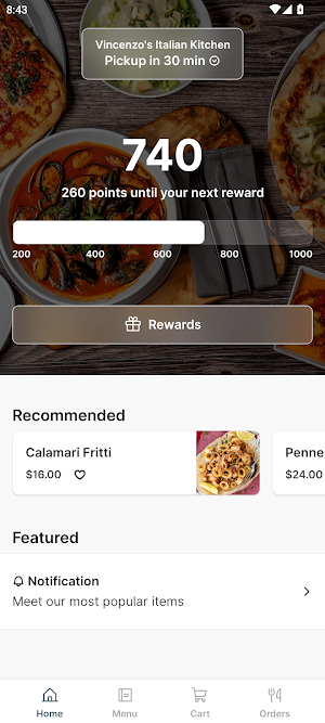 Vincenzo's Cucina Screenshot 0