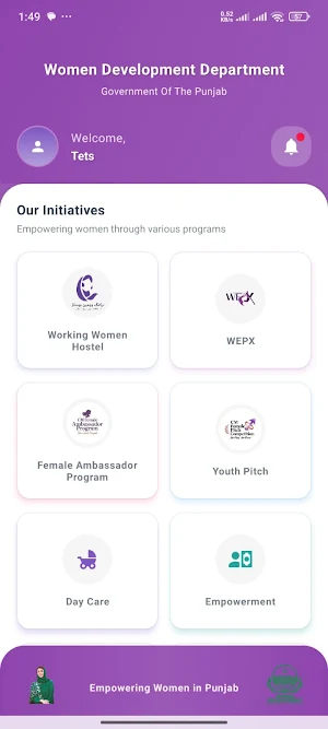 WomenFirst Screenshot 2