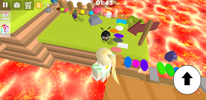 Monster World Parkour Girl Screenshot 2
