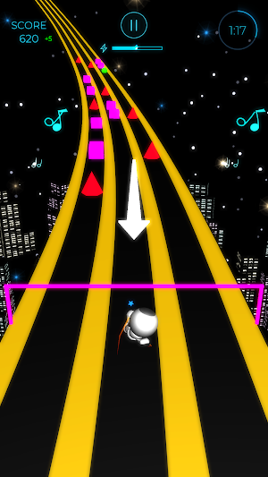 Beat Runner - EDM Music Tiles  Screenshot 2