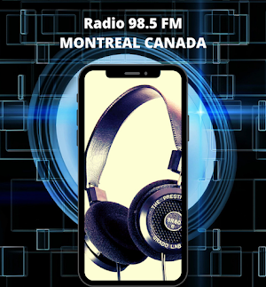 Radio 98.5 FM MONTREAL CANADA Screenshot 0