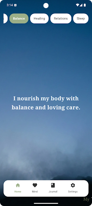 my positive Affirmation: AI Screenshot 3