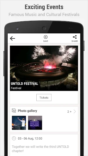 Explore Romania – Official App Screenshot 2