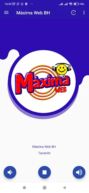 Rádio Máxima web BH Screenshot 2