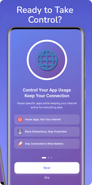 NetPause: Pause Apps & Focus Screenshot 1