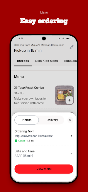 Miguels Mexican Food Screenshot 2