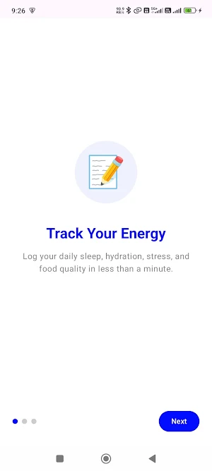 Why Am I Tired? Tracker Screenshot 0