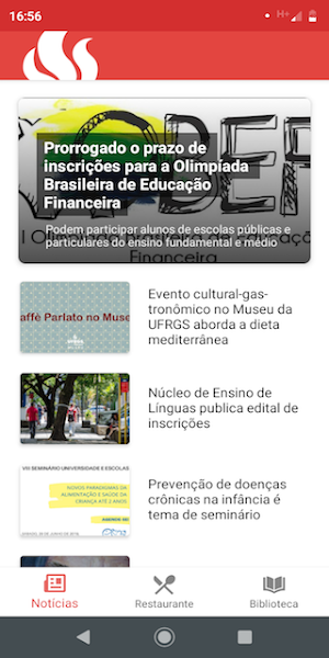UFRGS Mobile Screenshot 0