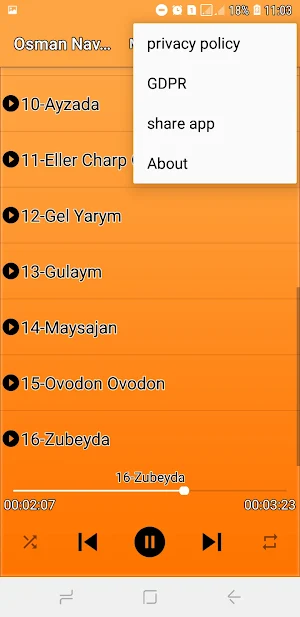 Osman Navruzov - Qo'shiqlar Screenshot 3