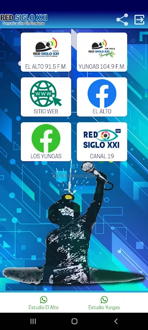 Red Siglo XXI de Bolivia Screenshot 1
