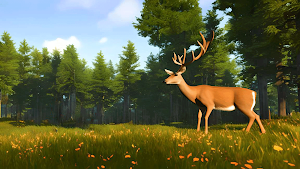 Deer Simulator Forest Animals Screenshot 2