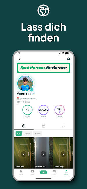 TalentOne – Get Discovered Screenshot 1