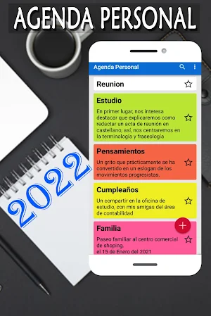 Agenda Personal 2022 Screenshot 0