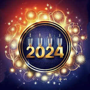 greeting card for new year2024 Screenshot 2