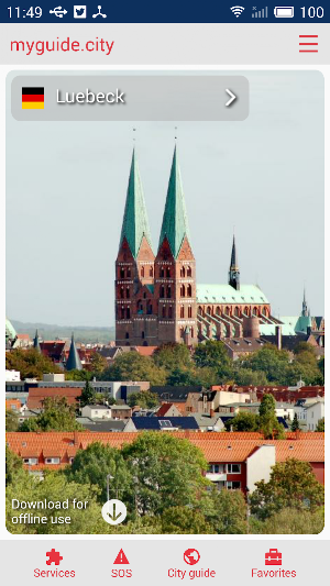Luebeck city guide Screenshot 0