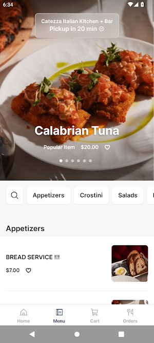 Catezza Italian Kitchen Screenshot 1