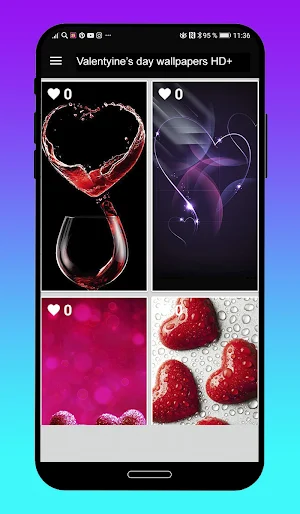 Valentine's Day Wallpaper HD+ Screenshot 1