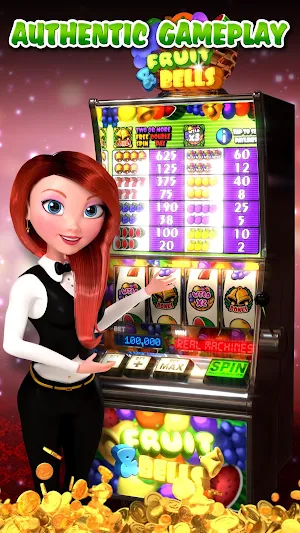 Free Slots 🔔 Fruit & Bells Screenshot 0