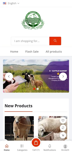 e-Cattle Market Screenshot 2