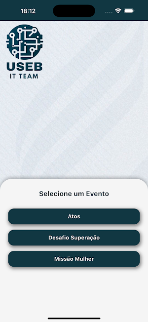 Inscrição USeB Screenshot 0