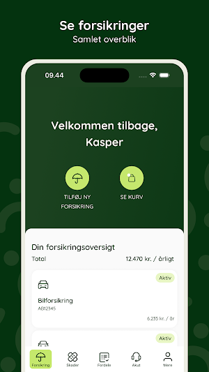 Forsia Forsikring Screenshot 2