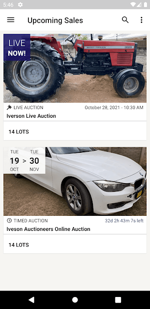 Iveson Auctioneers Screenshot 0