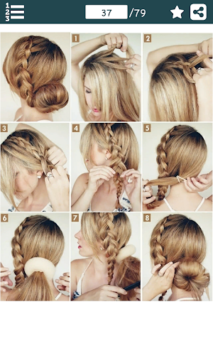 Girls Hair Style Ideas Screenshot 1