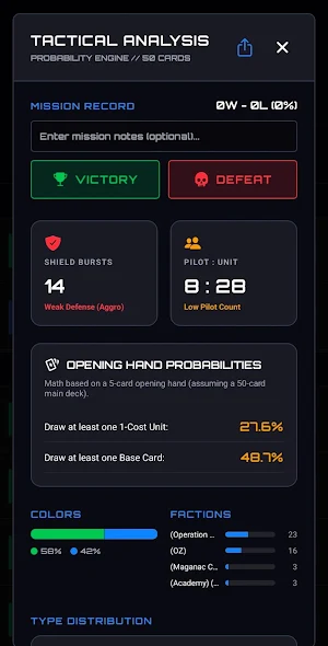 Mobile Hanger: TCG Builder Screenshot 0