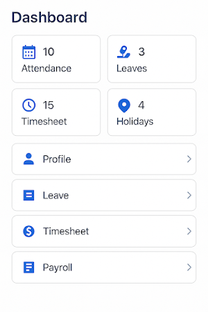 VishvaHRMS Screenshot 1