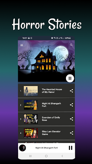 Hindi Horror Audio Stories App Screenshot 0