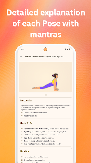 Surya Namaskar - Stretch App Screenshot 1
