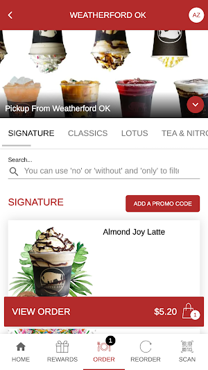 White Buffalo Coffee Bar Screenshot 2