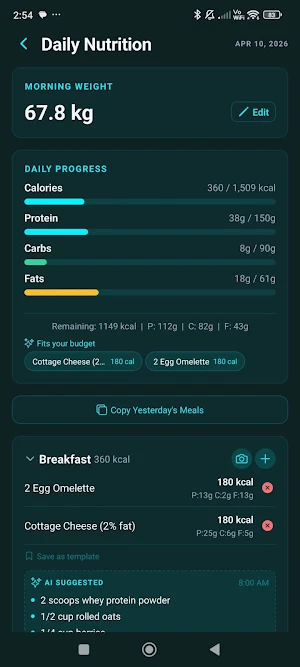 MyPhysiq Screenshot 0
