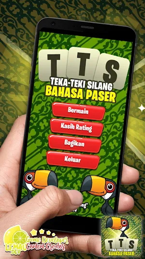 TTS Paser : Teka Teki Silang Bahasa Paser Screenshot 0