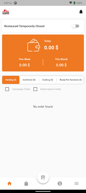 Food Runner Restaurant Screenshot 0