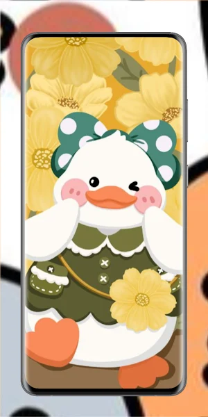 Cute Duck Aesthetic Wallpapers Screenshot 0