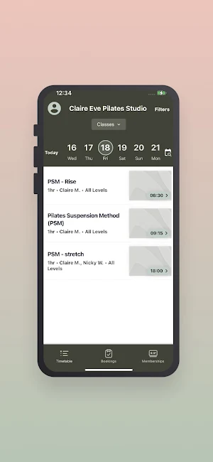 Claire-Eve Pilates Studio Screenshot 1