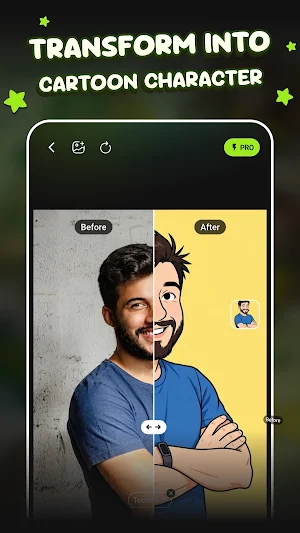 ToonApp: AI Cartoon Editor Screenshot 1
