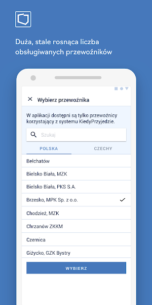 KiedyPrzyjedzie Screenshot 1