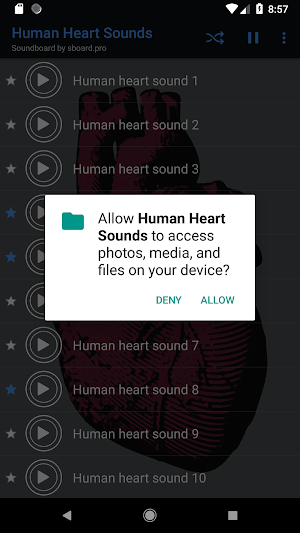 Human heart sounds ~ Sboard.pro Screenshot 1