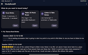 StudyBoostR - Exam Prepper Screenshot 0