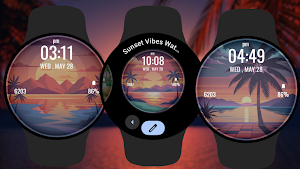Sunset Vibes WatchFace Screenshot 3