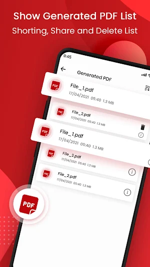 Image to PDF converter Screenshot 3