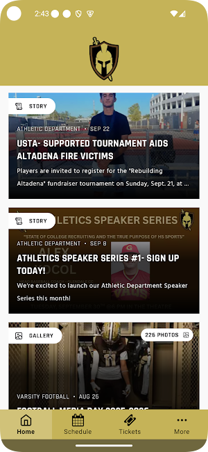 SF Athletics (Golden Knights) Screenshot 0