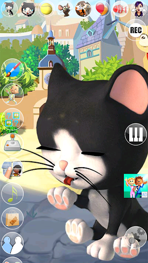 Talking Cat and Dog Kids Games Screenshot 1