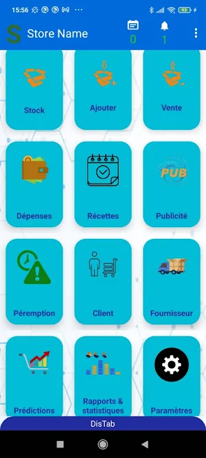 DisTab - Point de vente Screenshot 0