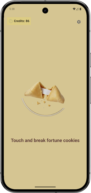 Lucky Cookie - Fortune Cookie Screenshot 1
