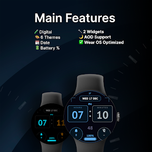 Sci Fi Hud - watch face Screenshot 1