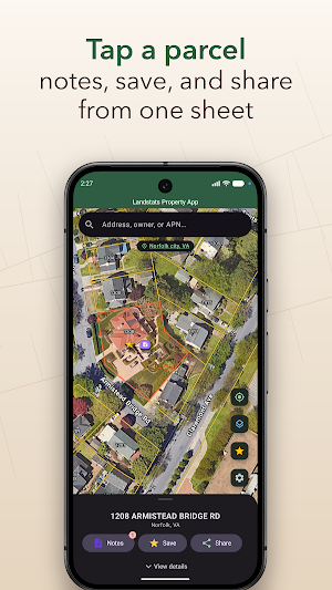 Landstats Property Data App Screenshot 0