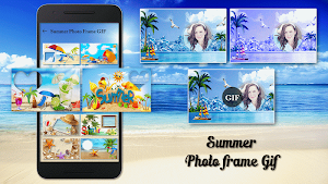 Summer Photo Frame Editor Screenshot 0
